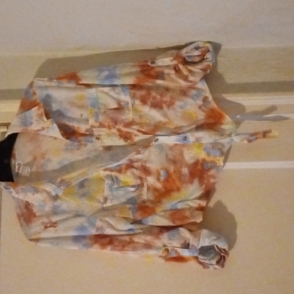 Long Sleeve tie up shirt